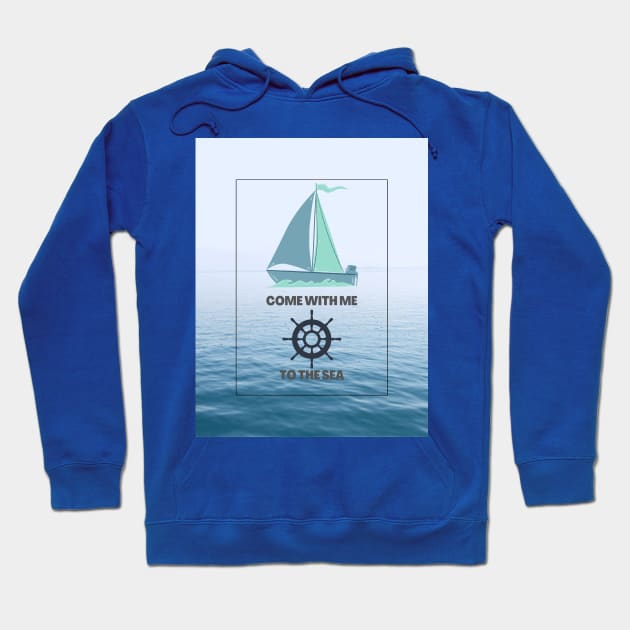 Sea sailing design Hoodie by Metro Boomin